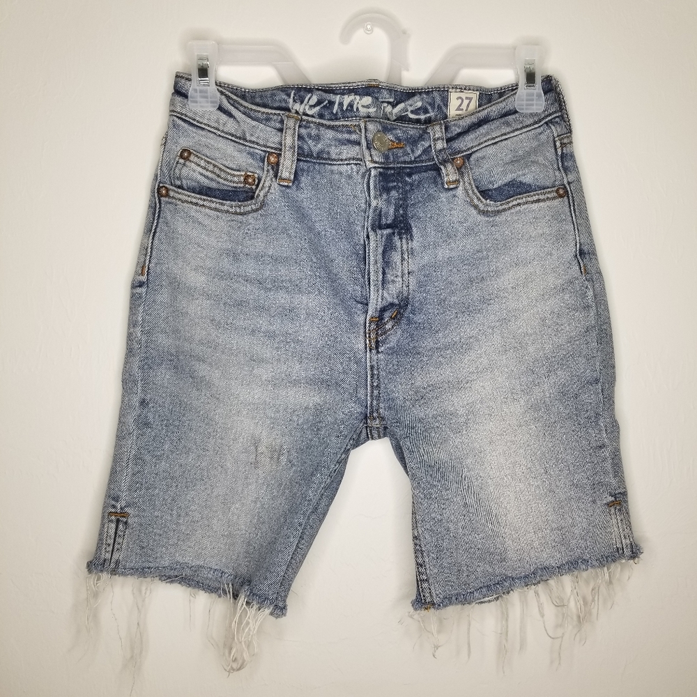 We The Free Denim Bermuda Shorts